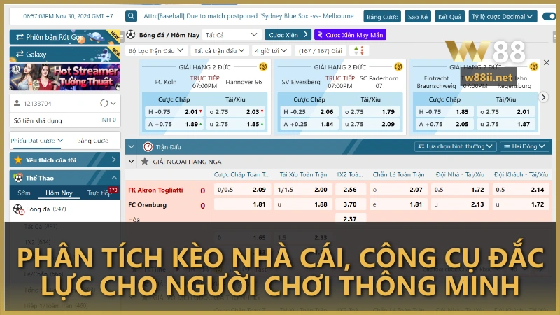 Phân tích kèo nhà cái, công cụ đắc lực cho người chơi thông minh